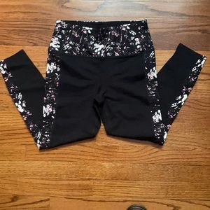 Floral workout leggings
